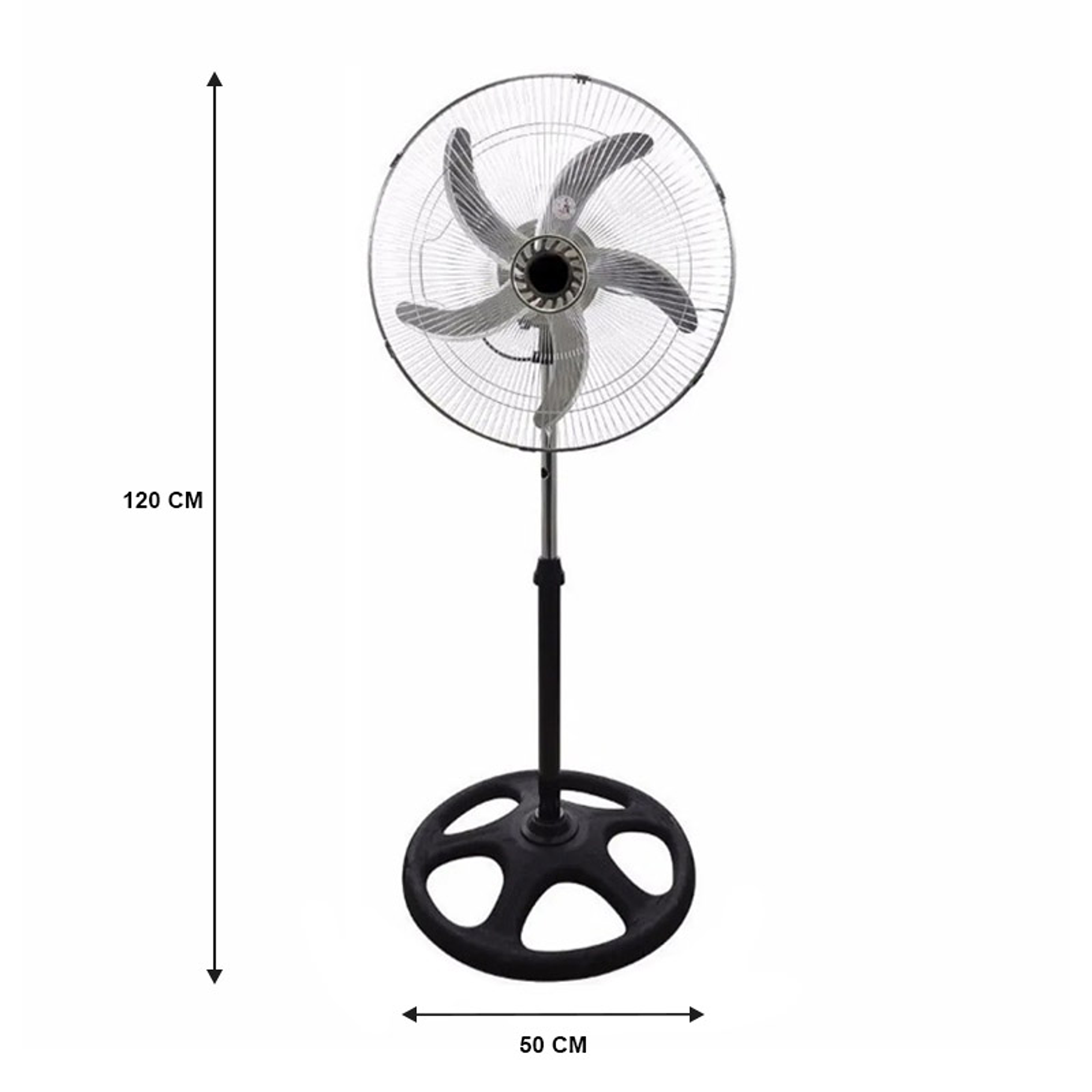 Ventilador Industrial Metalico 18 Alta Potencia 3 En 1 2