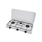 Cocina Cocinilla A Gas Encimera 3 Platos Con Tapa - Miniatura 1