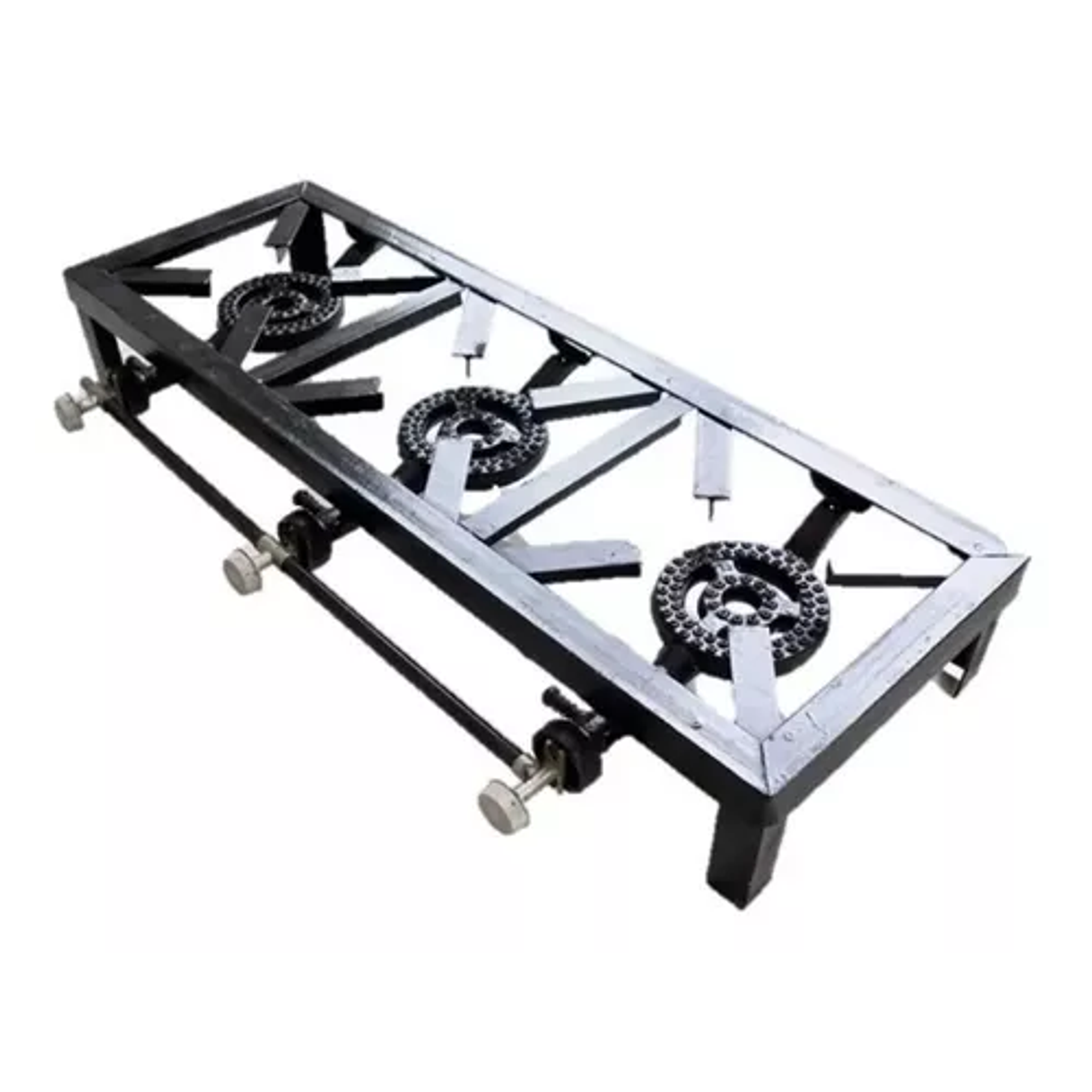 Cocina Cocinilla 3 Platos Manguera Y Abrazaderas Regulador 1