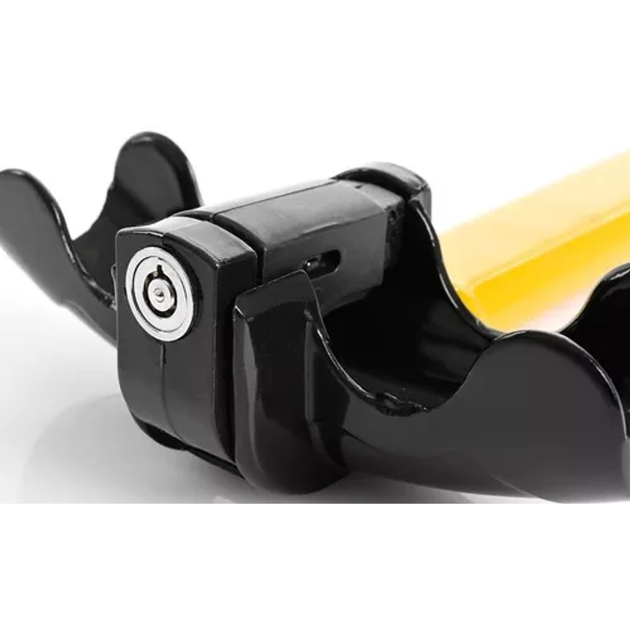 Traba Volante Tipo Candado Antirrobo Acero + Llave Seguridad 4