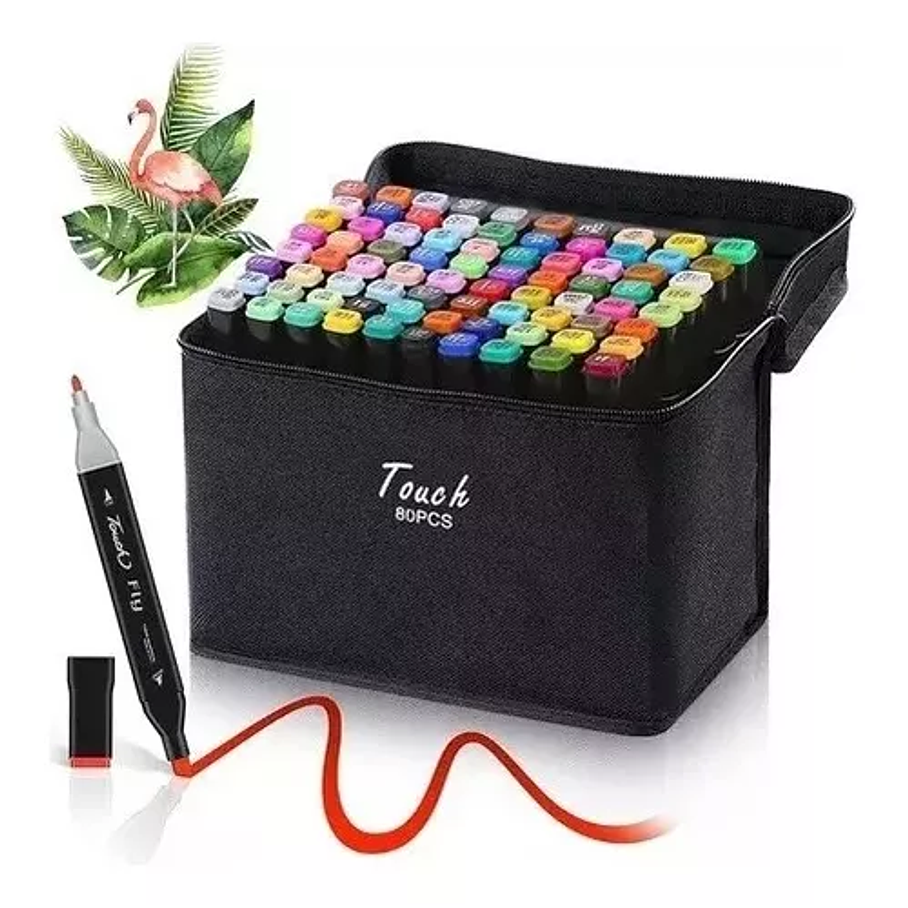 Rotuladores De Doble Punta 80 Colores Diversión Creatividad 2