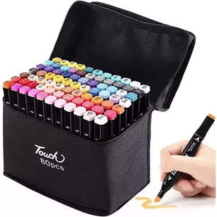 Rotuladores De Doble Punta 80 Colores Diversión Creatividad