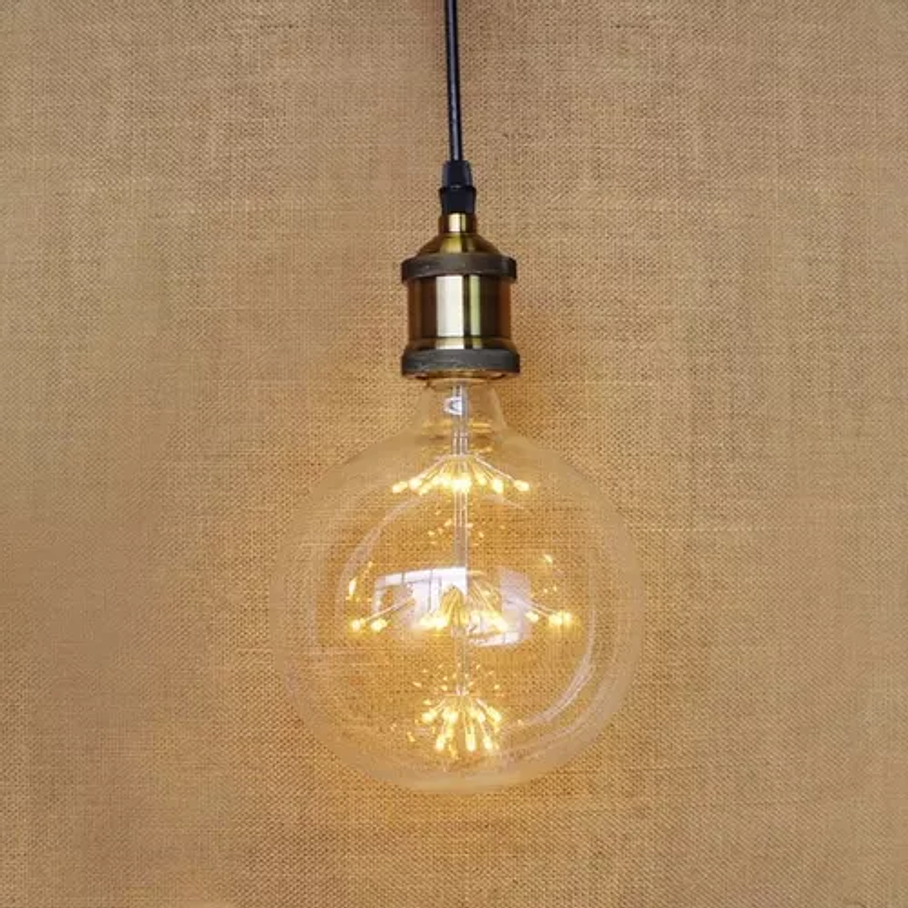 Ampolleta Globo Led Vintage G95 4w E27 Luz Calida 3