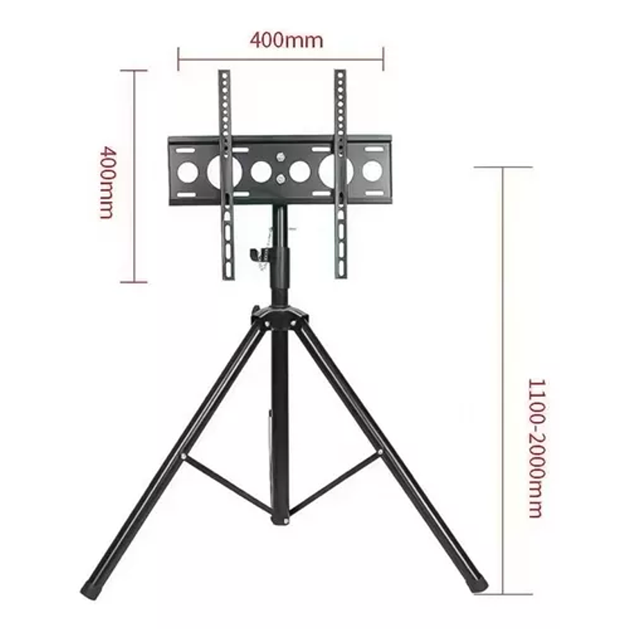 Trípode Base Pedestal Para Tv 32 A 55 Pulgadas Ajustable 360 2