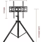 Trípode Base Pedestal Para Tv 32 A 55 Pulgadas Ajustable 360 - Miniatura 2