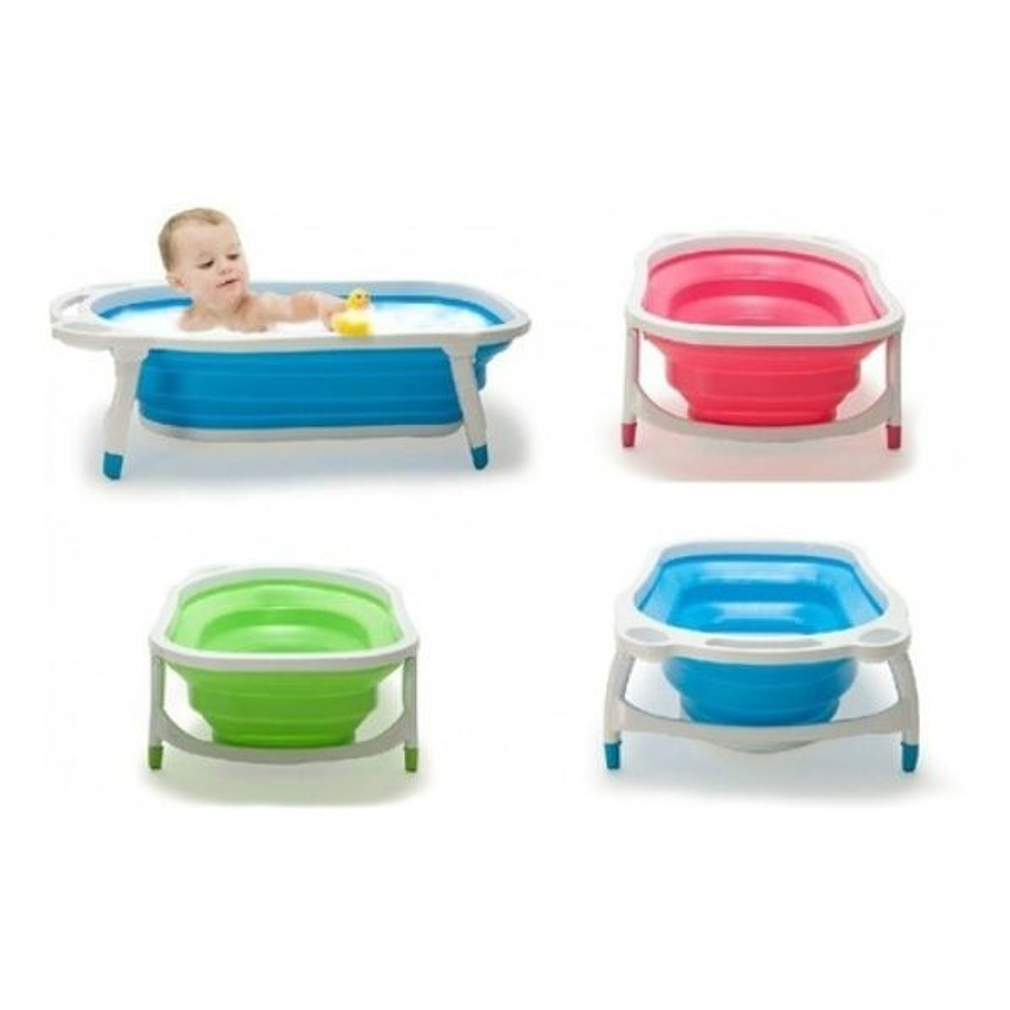 Bañera Plegable Para Niño Antideslizante 1