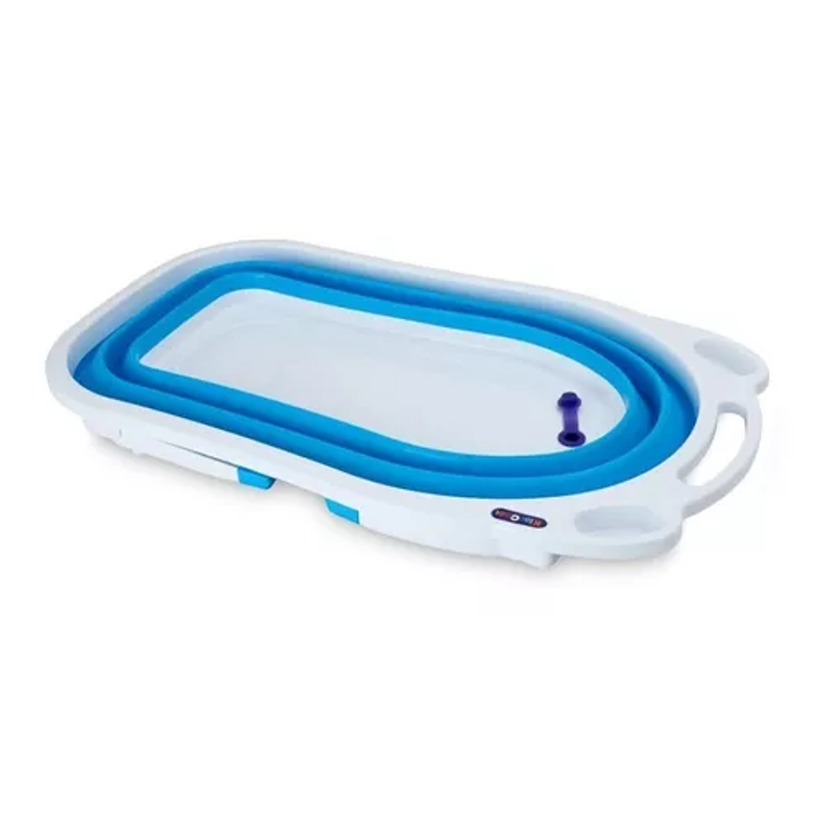 Bañera Plegable Para Niño Antideslizante 8