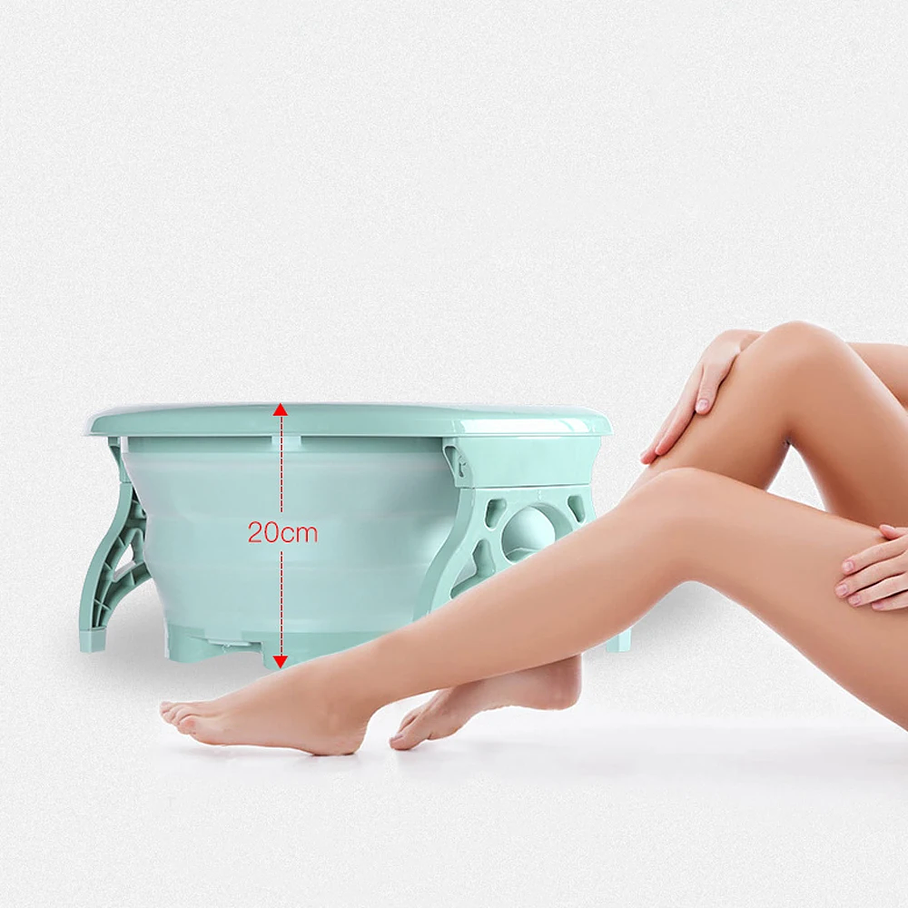 Bañera De Pies Spa Masajedor Antiestres Plegable  5
