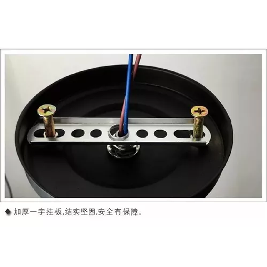 Lampara Colgante Tipo Jaula Cuadrada Fierro Moderno 5