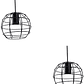 Pack de 2 Lamparas Colgante Esfera Tipo Jaula De Hierro  - Miniatura 1