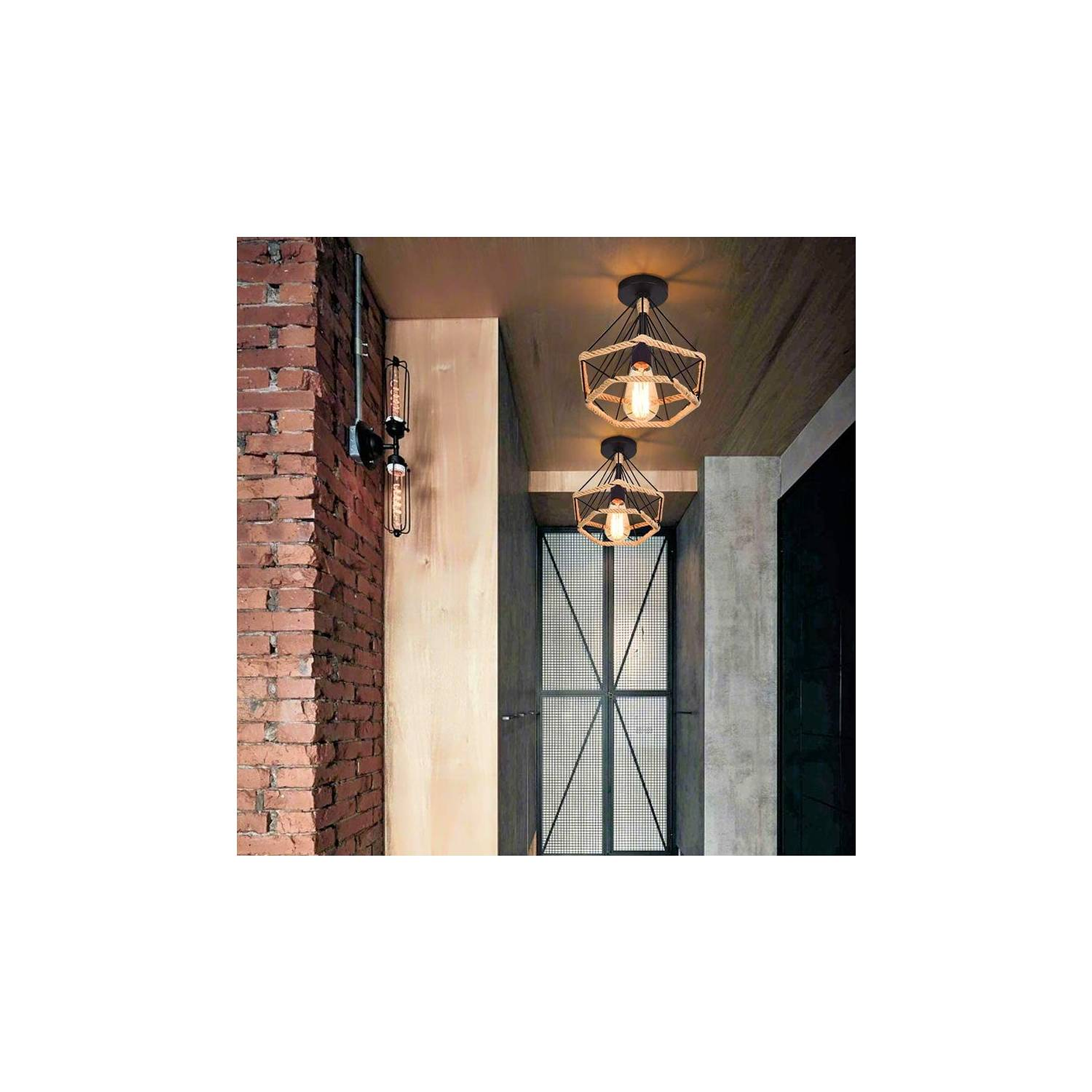 Lampara Colgante Vintage Lampara Rustica Lampara De Comedor 5