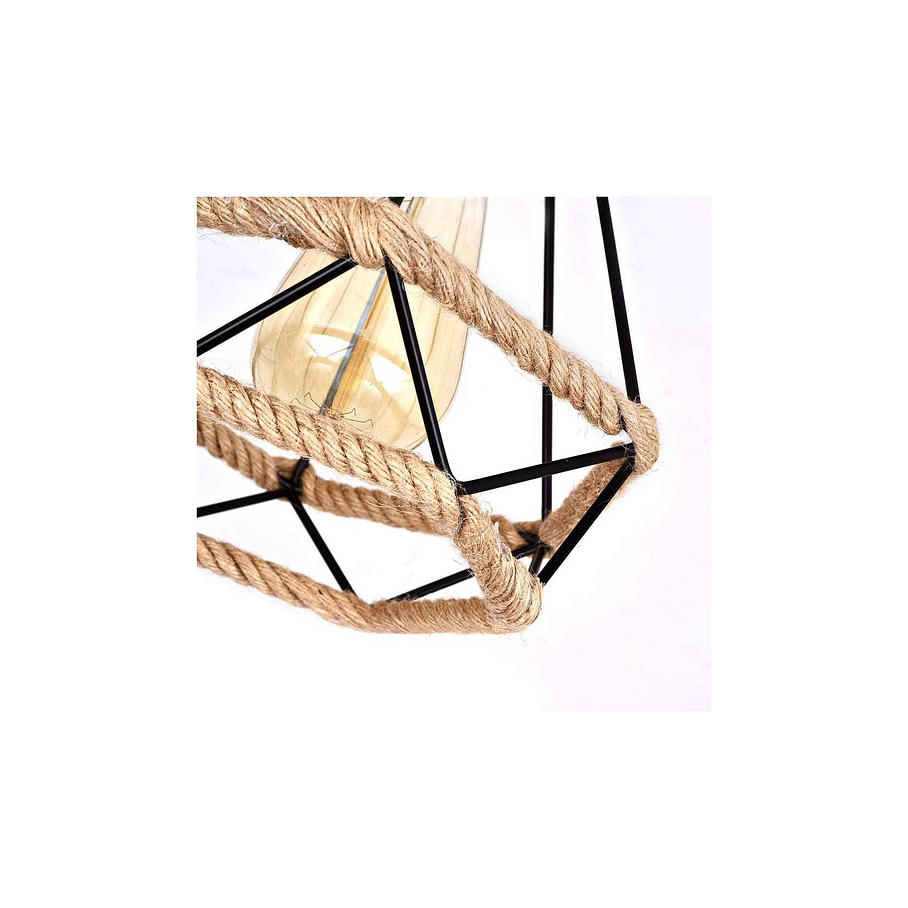 Pack de 2 Lampara Colgante Vintage Lampara Rustica Lampara De Comedor 2