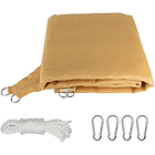 Toldo Vela Sombreadora Malla Sombra 3X4 Rectangular  4