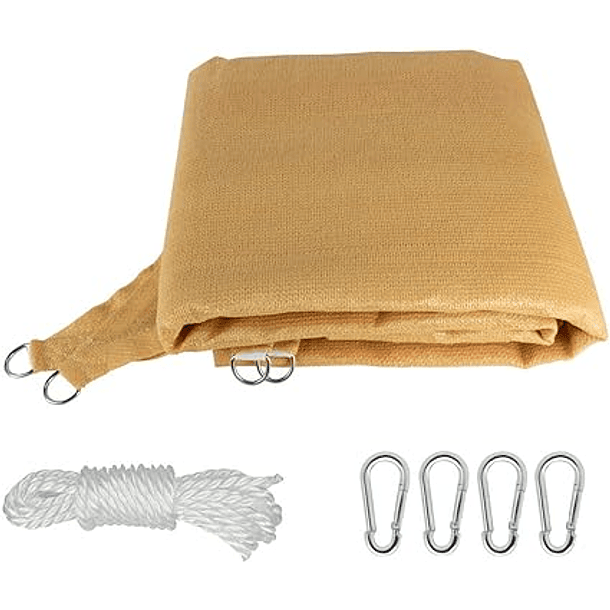 Toldo Vela Sombreadora Malla Sombra 3X4 Rectangular  4