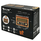 Radio Parlante Solar y Corriente Retro Bluetooth USB FM - Miniatura 4