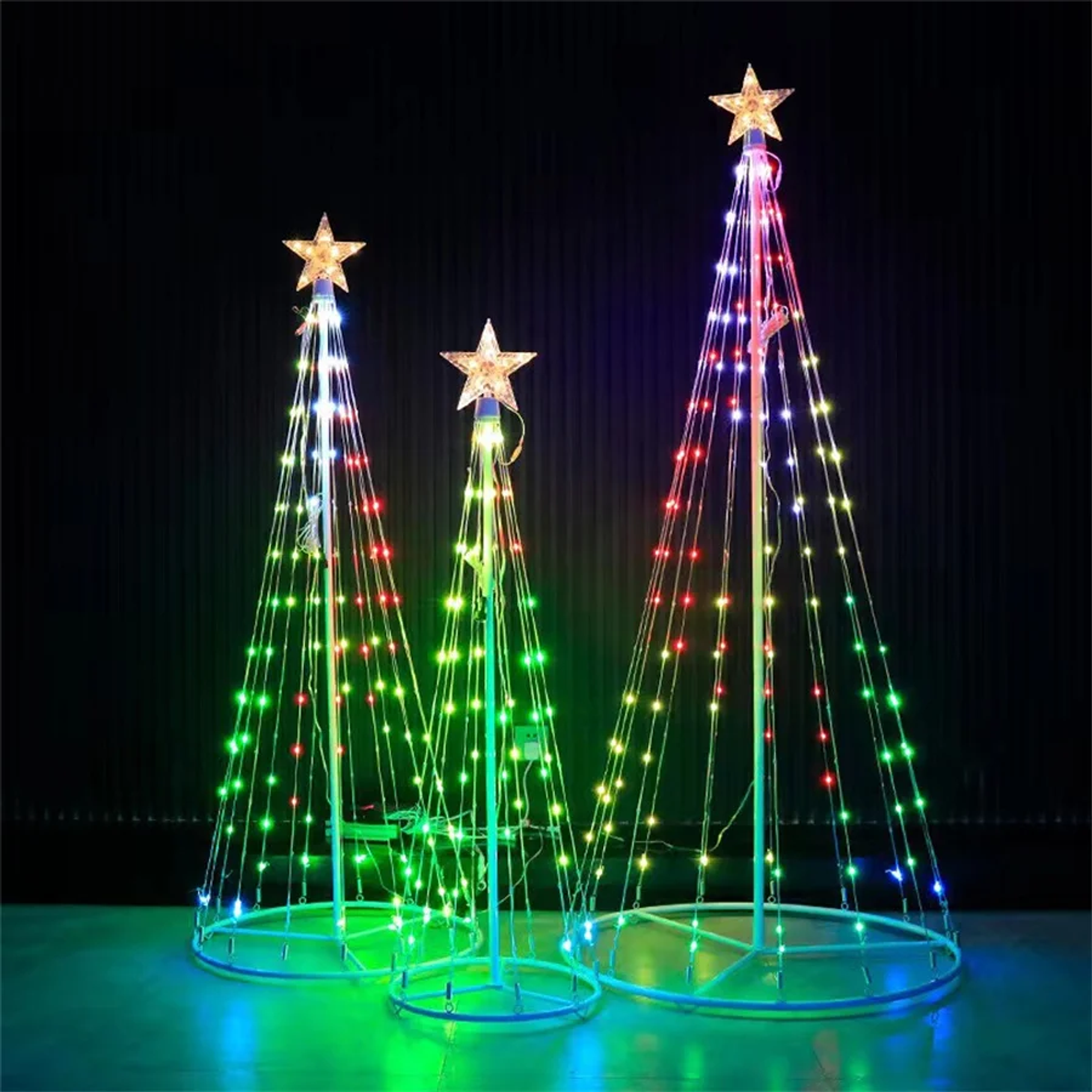 Árbol de Navidad con Luces Con Aplicacion Bluetooth 3