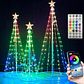Árbol de Navidad con Luces Con Aplicacion Bluetooth - Miniatura 5