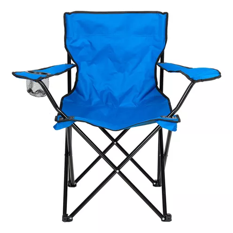 Silla Plegable Camping Picnic Porta Vaso Bolsa Variedad en Colores 5
