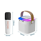Parlante Altavoz Con Microfono Karaoke Portatil  Con Luces - Miniatura 3