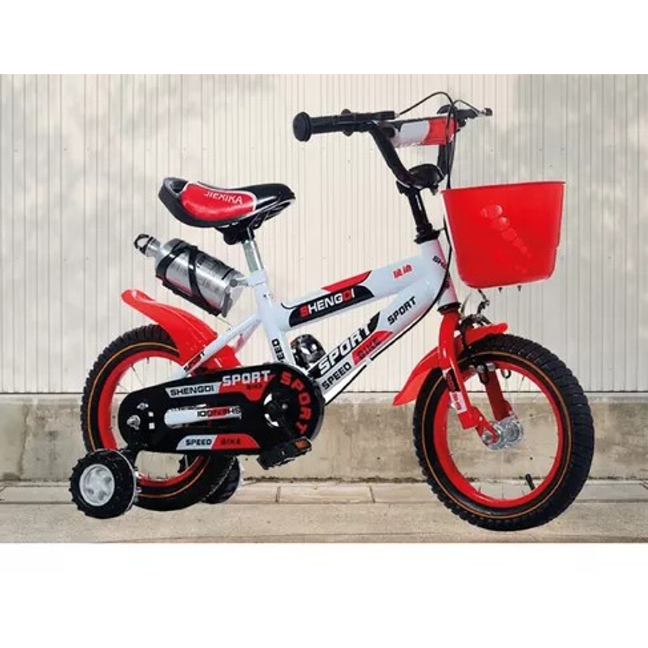 Bicicleta Infantil Con Ruedas de Entrenamiento Aro 12 Colores A Eleccion 2