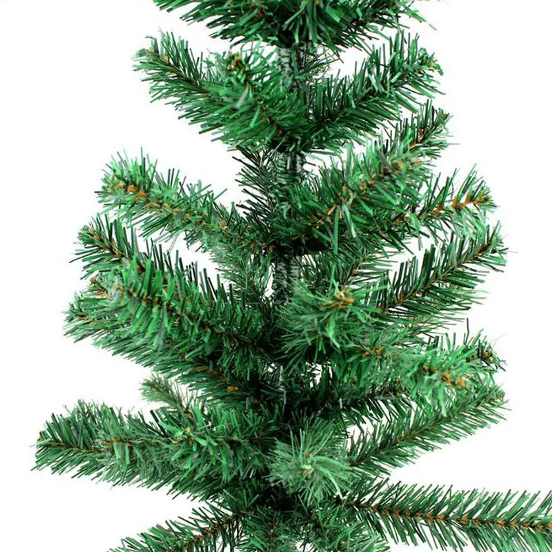 Árbol De Navidad Pascua 2,1 Metros Verde Fiestas Navideñas Decoración  4