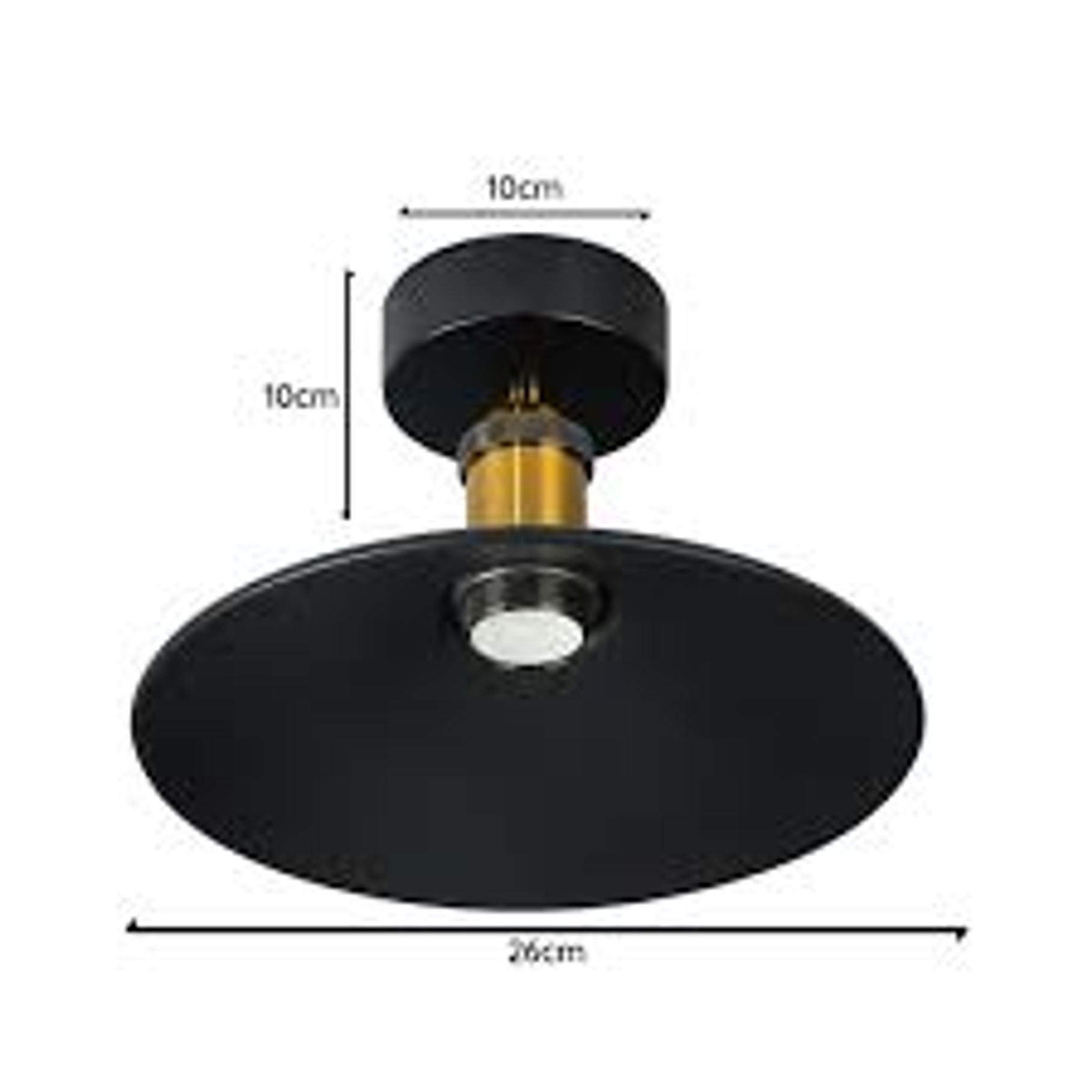 Lampara De Techo Vintage Decoración Retro Soquete E27 2