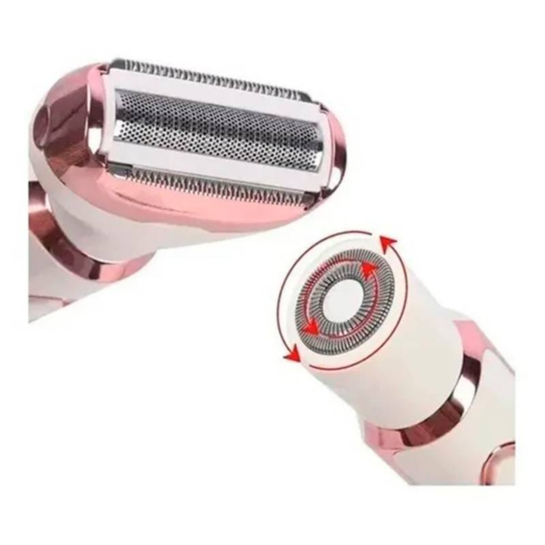 Depiladora 4 En 1 Para Mujer Cejas Rostro Cuerpo Afeitadora 3