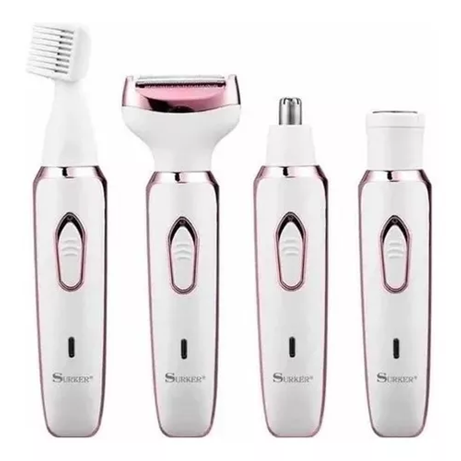Depiladora 4 En 1 Para Mujer Cejas Rostro Cuerpo Afeitadora 2