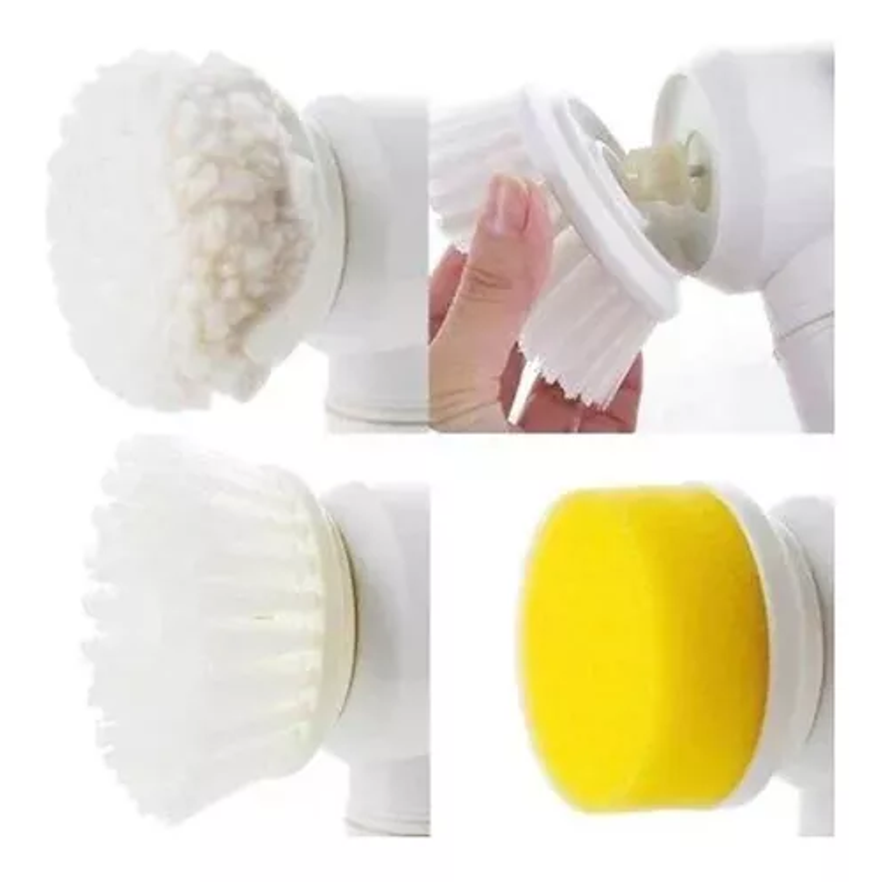 Cepillo De Limpieza Electrico Limpiador Cocina Lavaloza 5 en 1 3