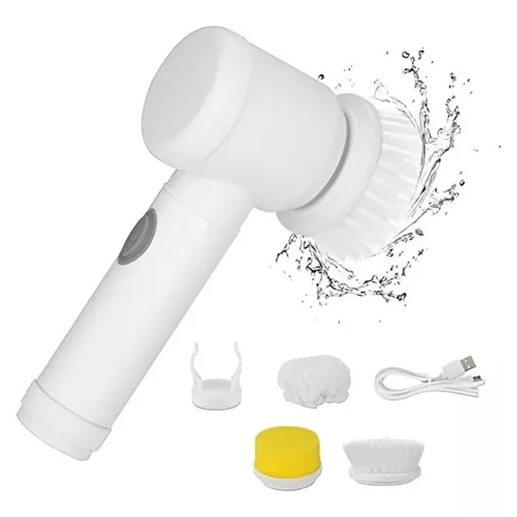 Cepillo De Limpieza Electrico Limpiador Cocina Lavaloza 5 en 1 1