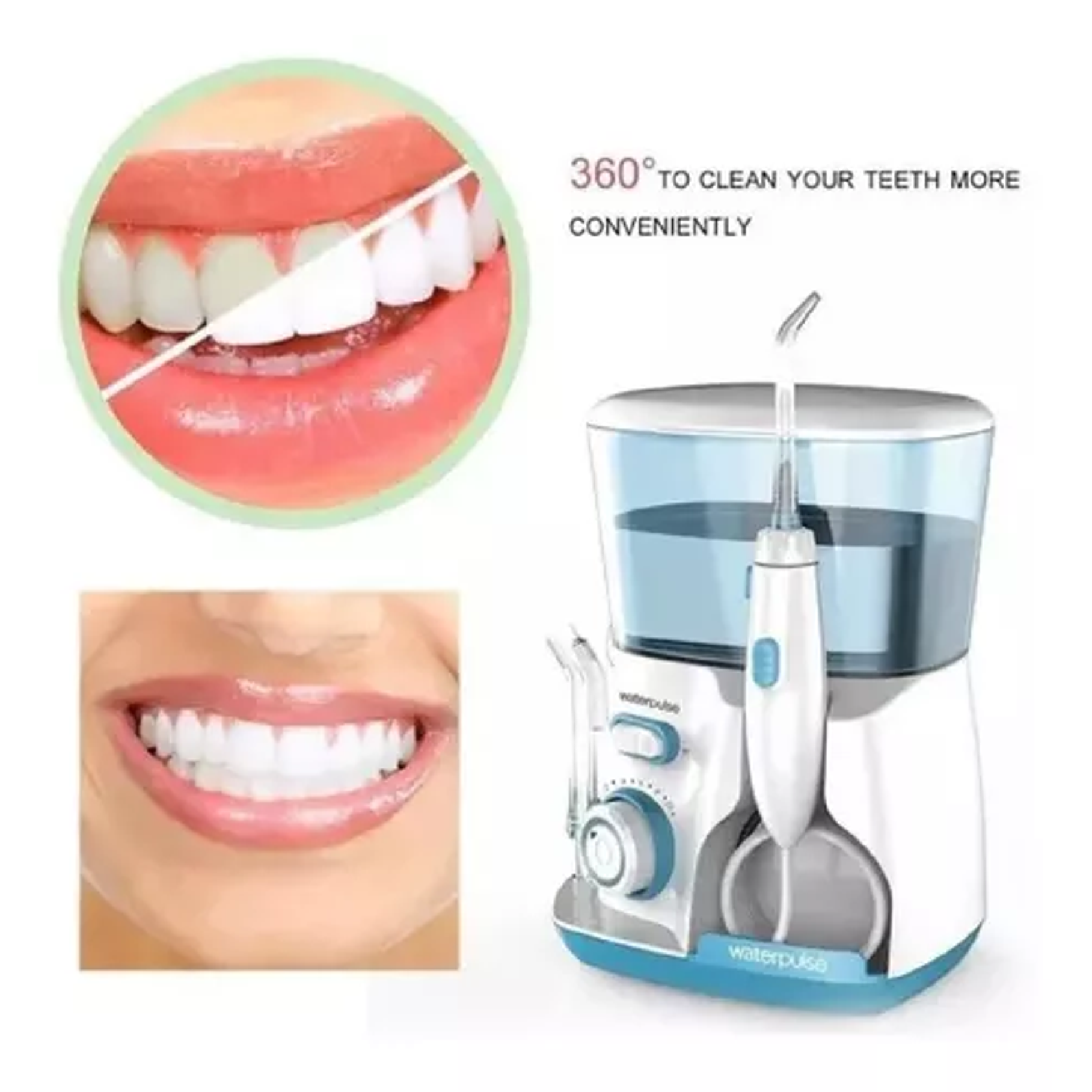 Irrigador bucal Waterpulse V300 blue 100V/240V 6