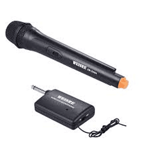 Micrófono Inalámbrico 10 Mts De Alcance