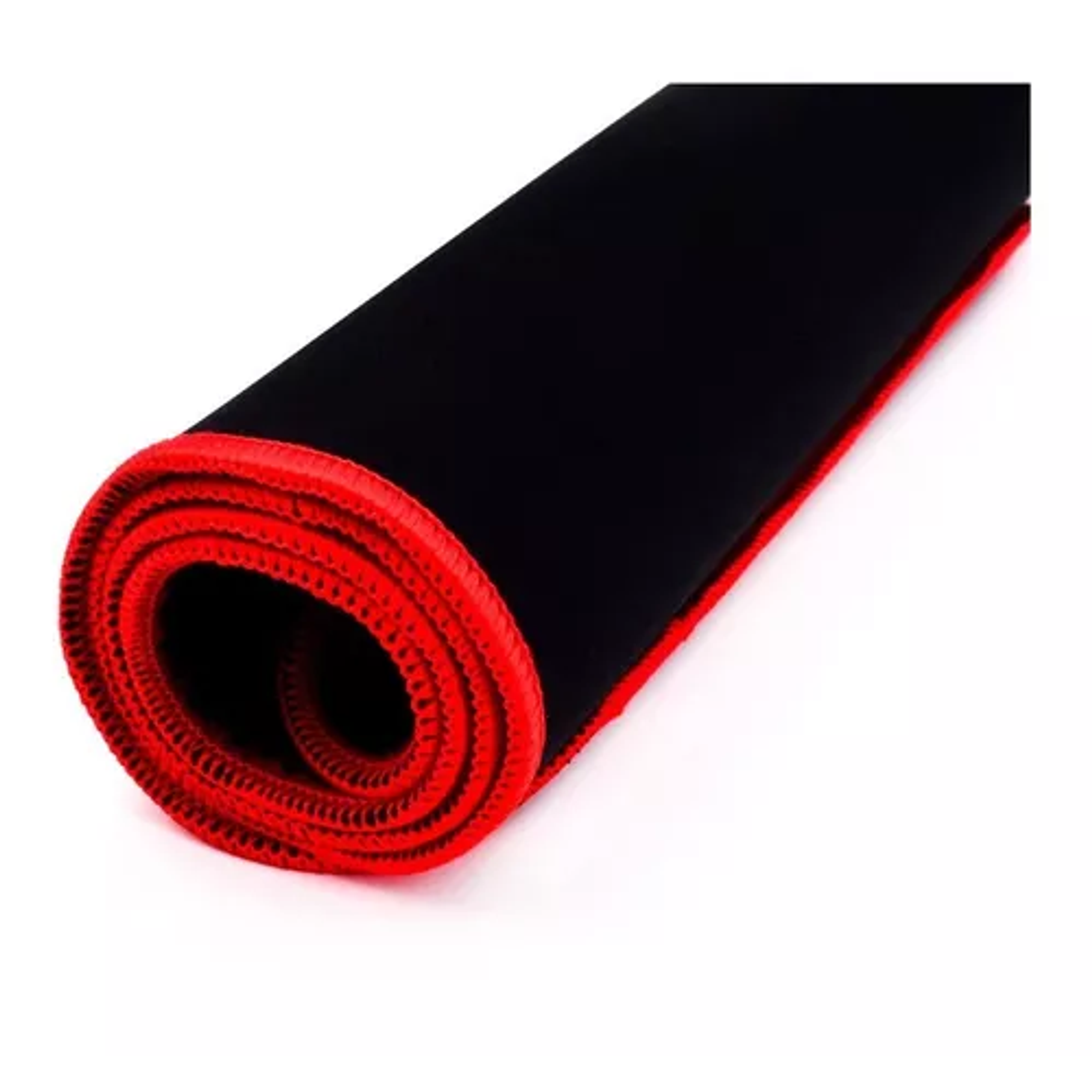 Mouse Pad Gamer Xl Antideslizante Negro Borde Cosido 70x30cm 3