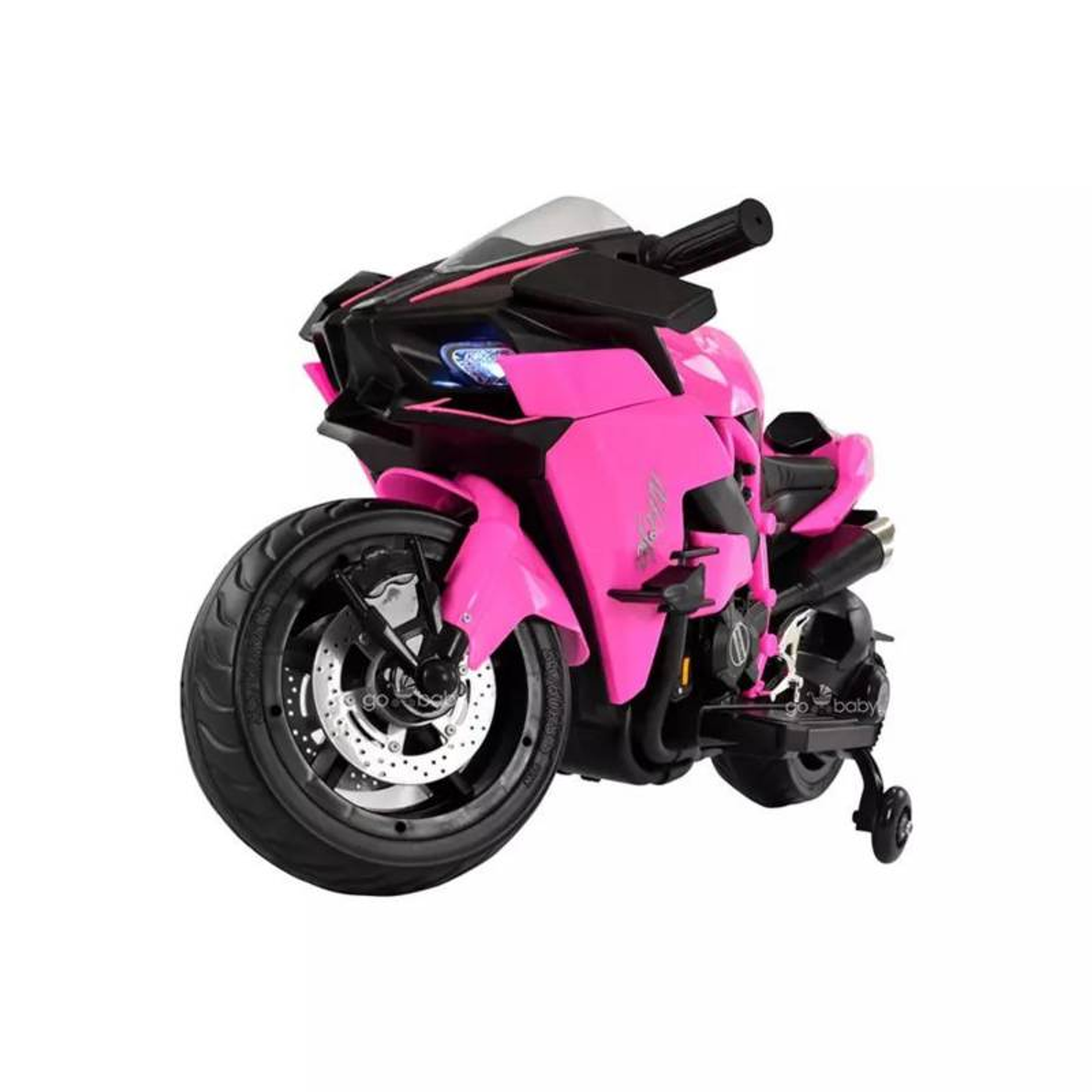 Motos Eléctricas Infantil Con Ruedas De Apoyo Sonido Y Luz 2