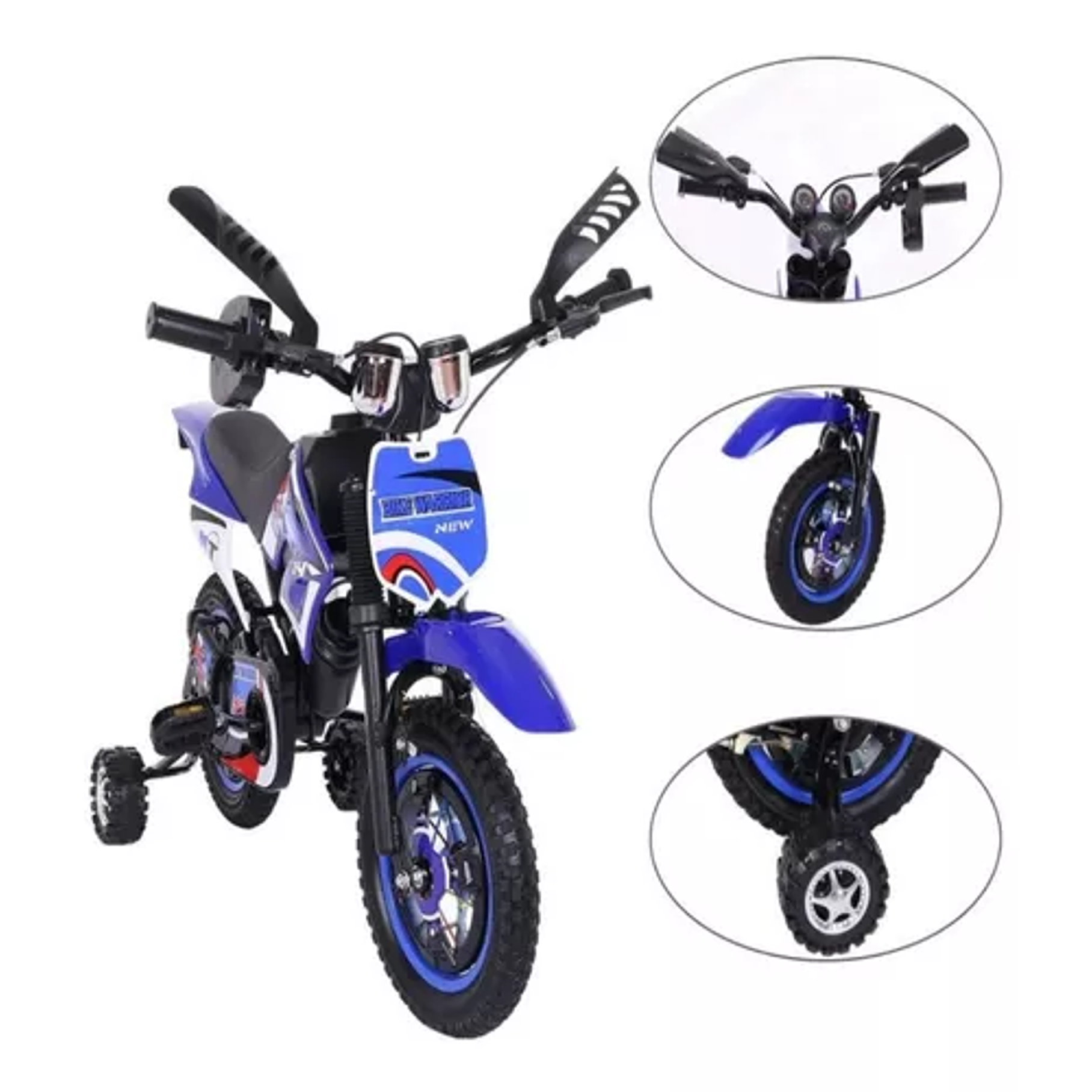 Bicicleta Aro 16 Bicimoto Para Niños Urbana Bike Infantil 3