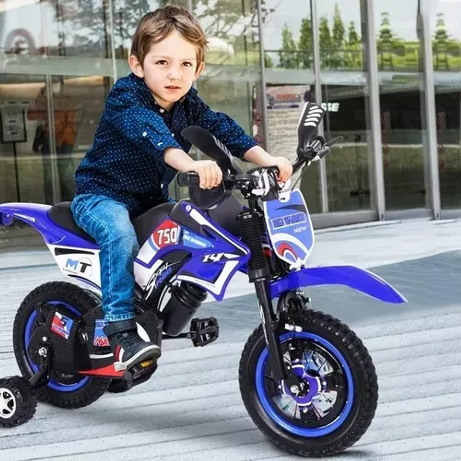 Bicicleta Aro 16 Bicimoto Para Niños Urbana Bike Infantil 7