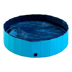 Piscina Plegable Para Perros Para Mascotas 160 X 30 Cm