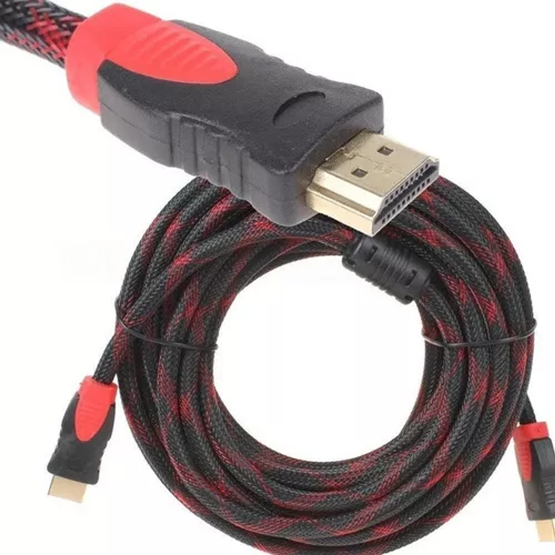 Cable Hdmi Mallado Largo Doble Filtro 10m Pc Tv 4k 1