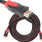 Cable Hdmi Mallado Largo Doble Filtro 10m Pc Tv 4k - Miniatura 1