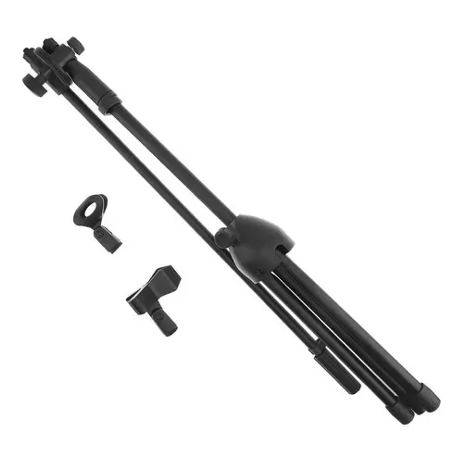 Soporte Para Micrófono Atril Con Boom Profesional Pedestal Color Negro 2