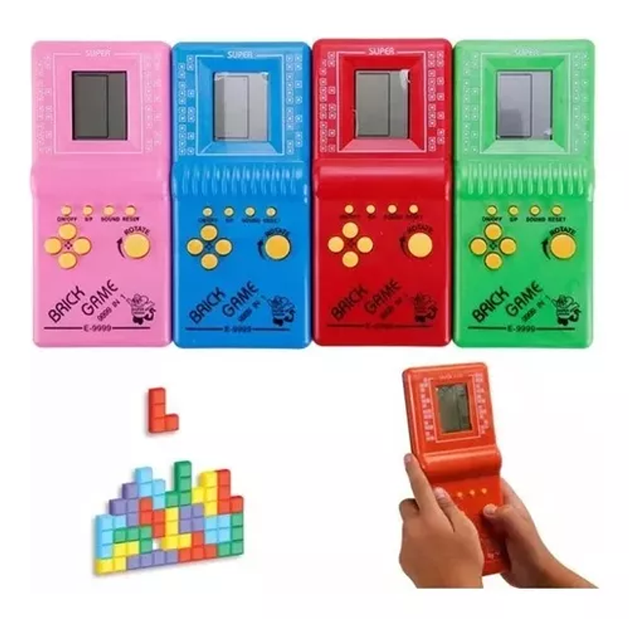 Consola Brick Game 9999 Standard Colores Surtidos Diversion 3
