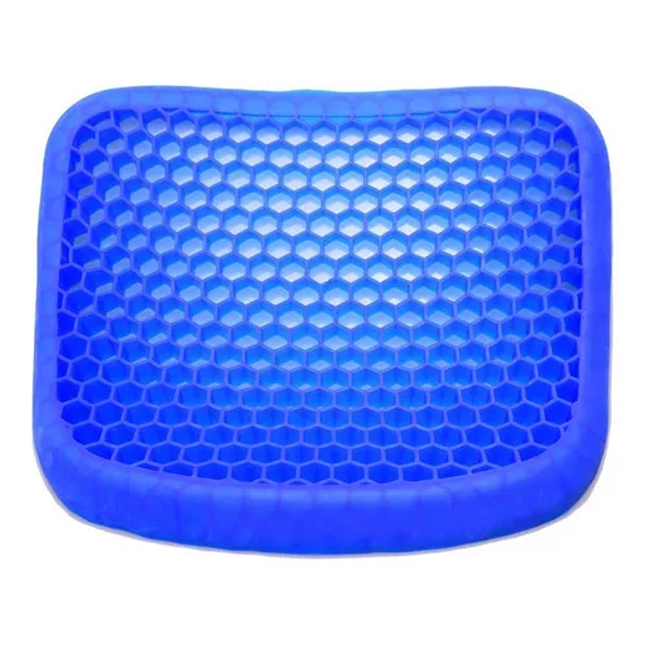 Cojín De Gel Asiento Flexible Terapia Alivia Dolor Espalda 3