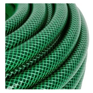 Manguera Reforzada 1/2 Pulgada 20 Mts Mas Pistola Y Acoples Color Verde