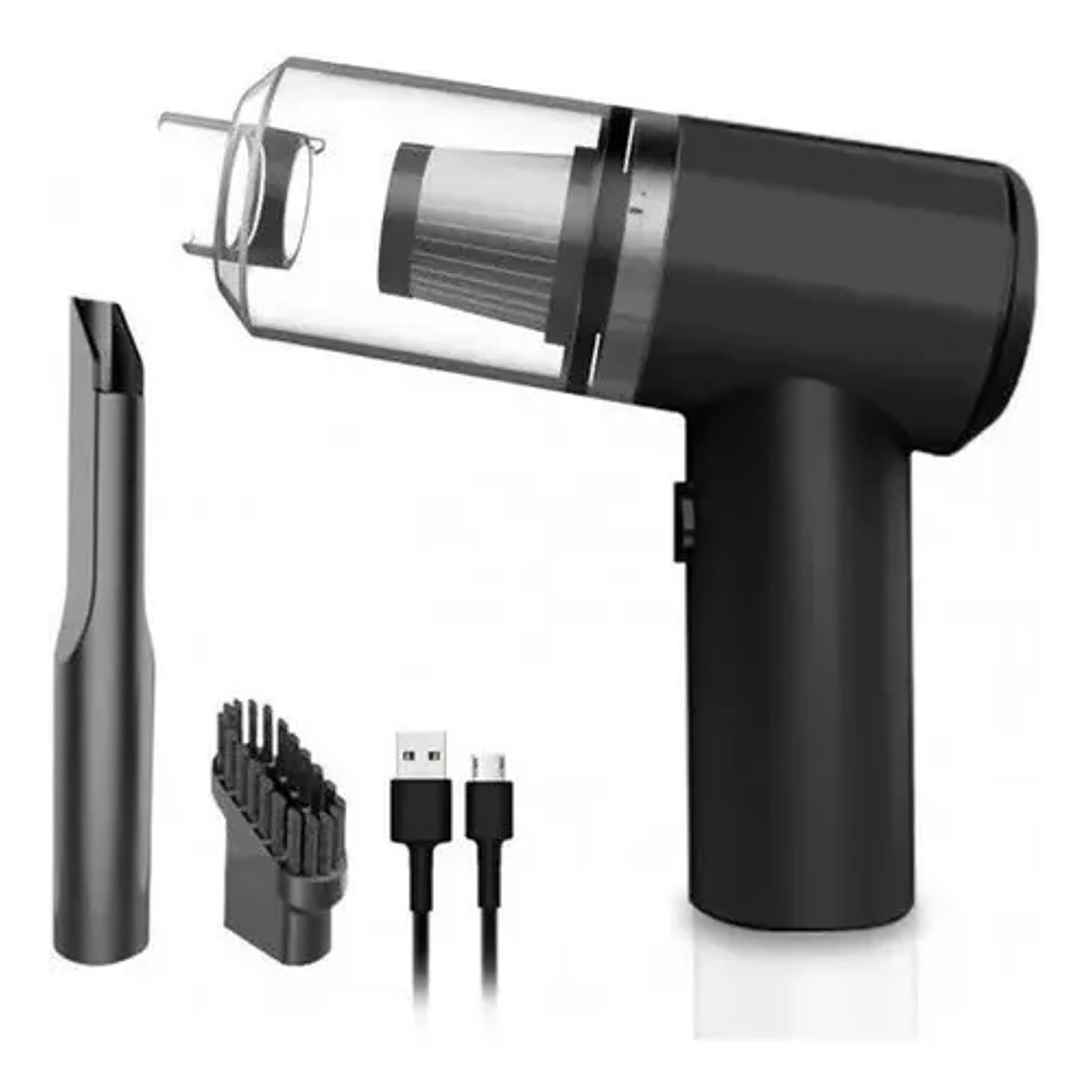 Aspiradora Inalámbrica Portátil Auto Hogar Usb Recargable 1