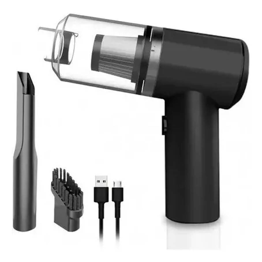 Aspiradora Inalámbrica Portátil Auto Hogar Usb Recargable 1