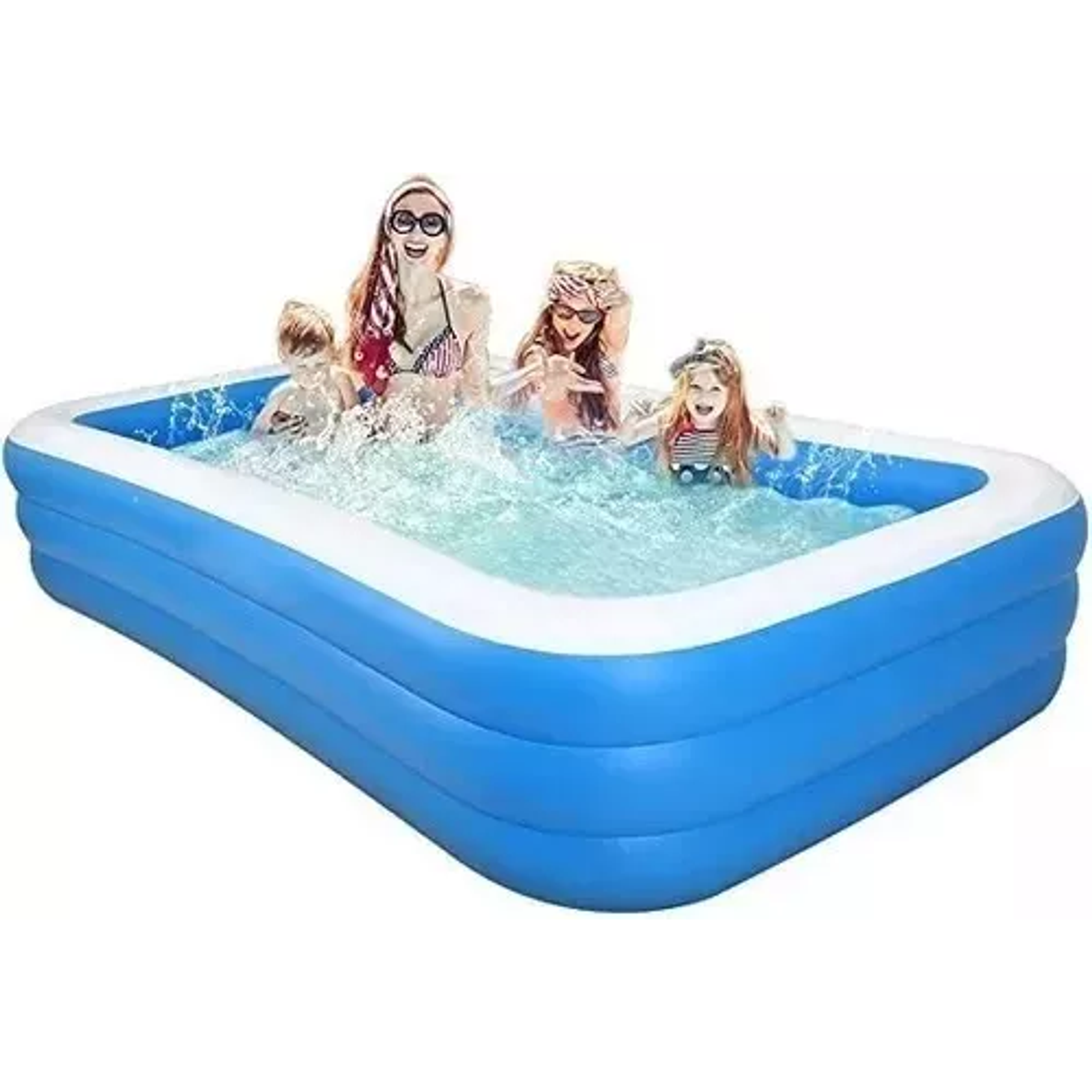 Piscina Inflable Rectangular 200x120x40 1