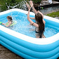 Piscina Inflable Rectangular Niños Verano Diversión 2.60 Mts - Miniatura 2