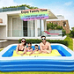 Piscina Inflable Rectangular Niños Verano Diversión 2.60 Mts - Miniatura 5