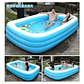 Piscina Inflable Rectangular Niños Verano Diversión 2.60 Mts - Miniatura 6