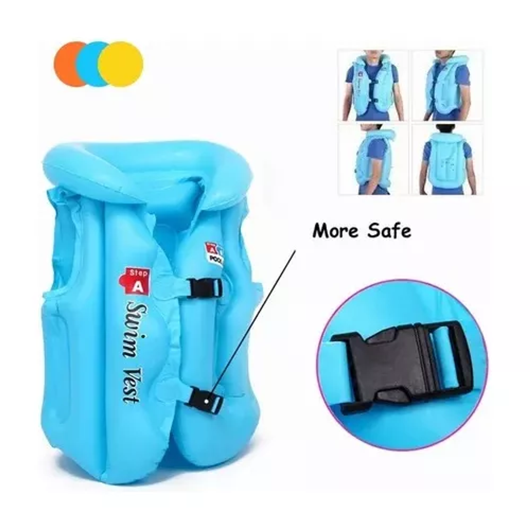 Chaleco Flotador Chaleco Salvavidas Niño Chalecos Talla Xl 5